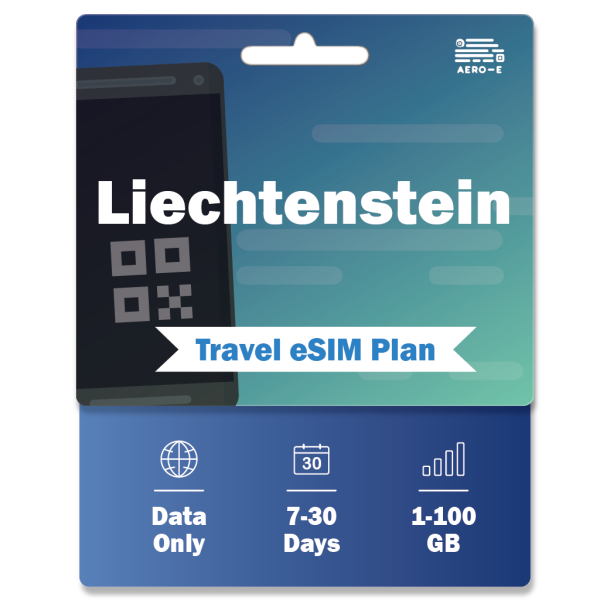 Liechtenstein Data eSIM 1-100GB | 7-30 Days (E)